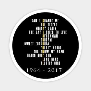 ChrisCornell 1964 - 2017 Back design Magnet